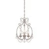 Dahlia 3-Light Aged Platinum Mini Chandelier by Designers Fountain -Designers Fountain Shop aged platinum designers fountain chandeliers 6205 ap 64 1000