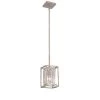 Linares 1-Light Aged Platinum Interior Incandescent Mini Pendant by Designers Fountain 1 Linares 1-Light Aged Platinum Interior Incandescent Mini Pendant by Designers Fountain -Designers Fountain Shop aged platinum designers fountain pendant lights 87430 ap 64 1000