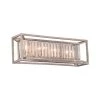23.75 in. Linares 4-Light Aged Platinum Glam Bathroom Vanity Light with Crystal Prisms Shades by Designers Fountain -Designers Fountain Shop aged platinum designers fountain vanity lighting 87404 ap 64 1000