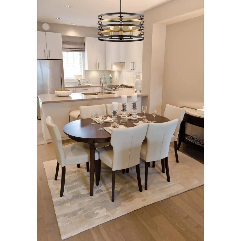 Mya 3-Light Antique Bronze Pendant by Designers Fountain 4 Mya 3-Light Antique Bronze Pendant by Designers Fountain - Image 2