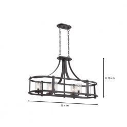 Palencia 6-Light Artisan Pardo Wash Interior Incandescent Island Pendant by Designers Fountain 10 Palencia 6-Light Artisan Pardo Wash Interior Incandescent Island Pendant by Designers Fountain -Designers Fountain Shop artisan pardo wash designers fountain chandeliers 87538 apw 1d 1000