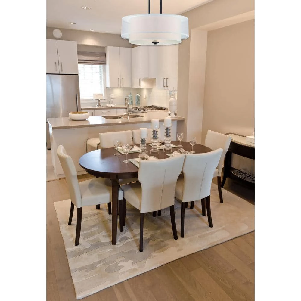 Fusion 3-Light Biscayne Bronze Interior Incandescent Pendant by Designers Fountain 4 Fusion 3-Light Biscayne Bronze Interior Incandescent Pendant by Designers Fountain - Image 2