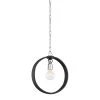 Huxton 1-Light Black Interior Pendant by Designers Fountain -Designers Fountain Shop black designers fountain chandeliers 93431 bk 64 1000