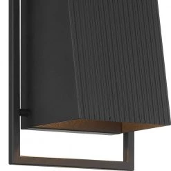 Pine Hills 1-Light Black Hardwired Outdoor Wall Lantern Sconce by Designers Fountain -Designers Fountain Shop black designers fountain outdoor sconces d261m 8lew bk 44 1000