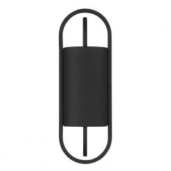 Nightfall 1-Light Black Hardwired Outdoor Wall Lantern Sconce by Designers Fountain -Designers Fountain Shop black designers fountain outdoor sconces d272m 5ew bk c3 1000