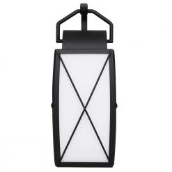 16.5 in. Black Smart LED Outdoor Wall Lamp with Frosted Glass Shade by Designers Fountain 29 16.5 in. Black Smart LED Outdoor Wall Lamp with Frosted Glass Shade by Designers Fountain -Designers Fountain Shop black designers fountain outdoor sconces led7090rgb bk 31 1000