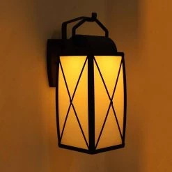 16.5 in. Black Smart LED Outdoor Wall Lamp with Frosted Glass Shade by Designers Fountain 25 16.5 in. Black Smart LED Outdoor Wall Lamp with Frosted Glass Shade by Designers Fountain -Designers Fountain Shop black designers fountain outdoor sconces led7090rgb bk 44 1000