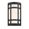 8 in. Logan Square 2-Light Matte Black Transitional Wall Mount Sconce Light with Opal Glass Shade by Designers Fountain -Designers Fountain Shop black designers fountain vanity lighting 34121 bk 64 1000