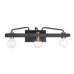 24 in. Ravella 3-Light Black Modern Industrial Bathroom Vanity Light by Designers Fountain 13 24 in. Ravella 3-Light Black Modern Industrial Bathroom Vanity Light by Designers Fountain -Designers Fountain Shop black designers fountain vanity lighting 94203 bk a0 1000