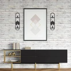 5.25 in. Carousel 3-Light Black Modern Wall Mount Sconce Light by Designers Fountain -Designers Fountain Shop black designers fountain vanity lighting d254c 3ws bk 1f 1000