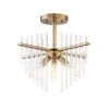 17 in. Reeve 4-Light Brushed Antique Bronze Ceiling Light Semi Flush Mount by Designers Fountain -Designers Fountain Shop brushed antique bronze designers fountain flush mount lights 90411 bab 64 1000