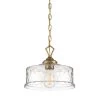 Drake 1-Light Brushed Gold Down Pendant by Designers Fountain -Designers Fountain Shop brushed gold designers fountain chandeliers 96332 bg 64 1000