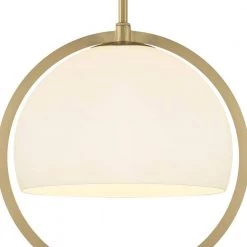 Eterna 1-Light Brushed Gold Shaded Pendant by Designers Fountain 9 Eterna 1-Light Brushed Gold Shaded Pendant by Designers Fountain -Designers Fountain Shop brushed gold designers fountain chandeliers d274m 12p bg 4f 1000