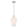 Moonlight 1-Light Brushed Nickel Pendant by Designers Fountain 2 Moonlight 1-Light Brushed Nickel Pendant by Designers Fountain -Designers Fountain Shop brushed nickel designers fountain chandeliers d229m 9p bn 64 1000