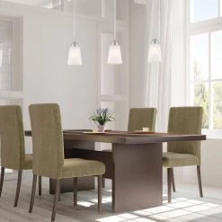 Malone 1-Light Brushed Nickel Shaded Mini Pendant by Designers Fountain -Designers Fountain Shop brushed nickel designers fountain chandeliers d267m 5p bn c3 1000