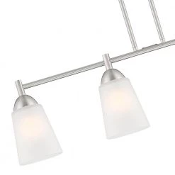 Malone 4-Lights Brushed Nickel Island Pendant by Designers Fountain 9 Malone 4-Lights Brushed Nickel Island Pendant by Designers Fountain -Designers Fountain Shop brushed nickel designers fountain chandeliers d267m is bn 4f 1000