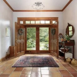 15 in. Jax 3-Light Brushed Nickel Ceiling Light Flush Mount by Designers Fountain -Designers Fountain Shop brushed nickel designers fountain flush mount lights 1260 bn c3 1000