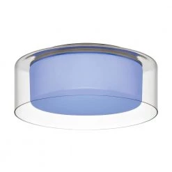 13 in. Voice Controlled Selectable CCT LED Brushed Nickel Tunable LED Smart Flush Mount by Designers Fountain -Designers Fountain Shop brushed nickel designers fountain flush mount lights 3683 35 1f 1000