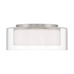 13 in. Voice Controlled Selectable CCT LED Brushed Nickel Tunable LED Smart Flush Mount by Designers Fountain -Designers Fountain Shop brushed nickel designers fountain flush mount lights 3683 35 77 1000