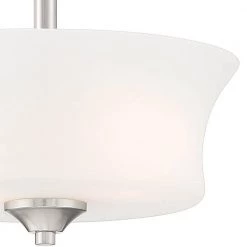 Bronson 12 in. 2-Light Brushed Nickel Semi Flush Mount by Designers Fountain 9 Bronson 12 in. 2-Light Brushed Nickel Semi Flush Mount by Designers Fountain -Designers Fountain Shop brushed nickel designers fountain flush mount lights d278m sf bn 1f 1000