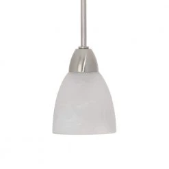 Torino 1-Light Brushed Nickel Mini Pendant by Designers Fountain 13 Torino 1-Light Brushed Nickel Mini Pendant by Designers Fountain -Designers Fountain Shop brushed nickel designers fountain pendant lights 15005 mp 35 40 1000