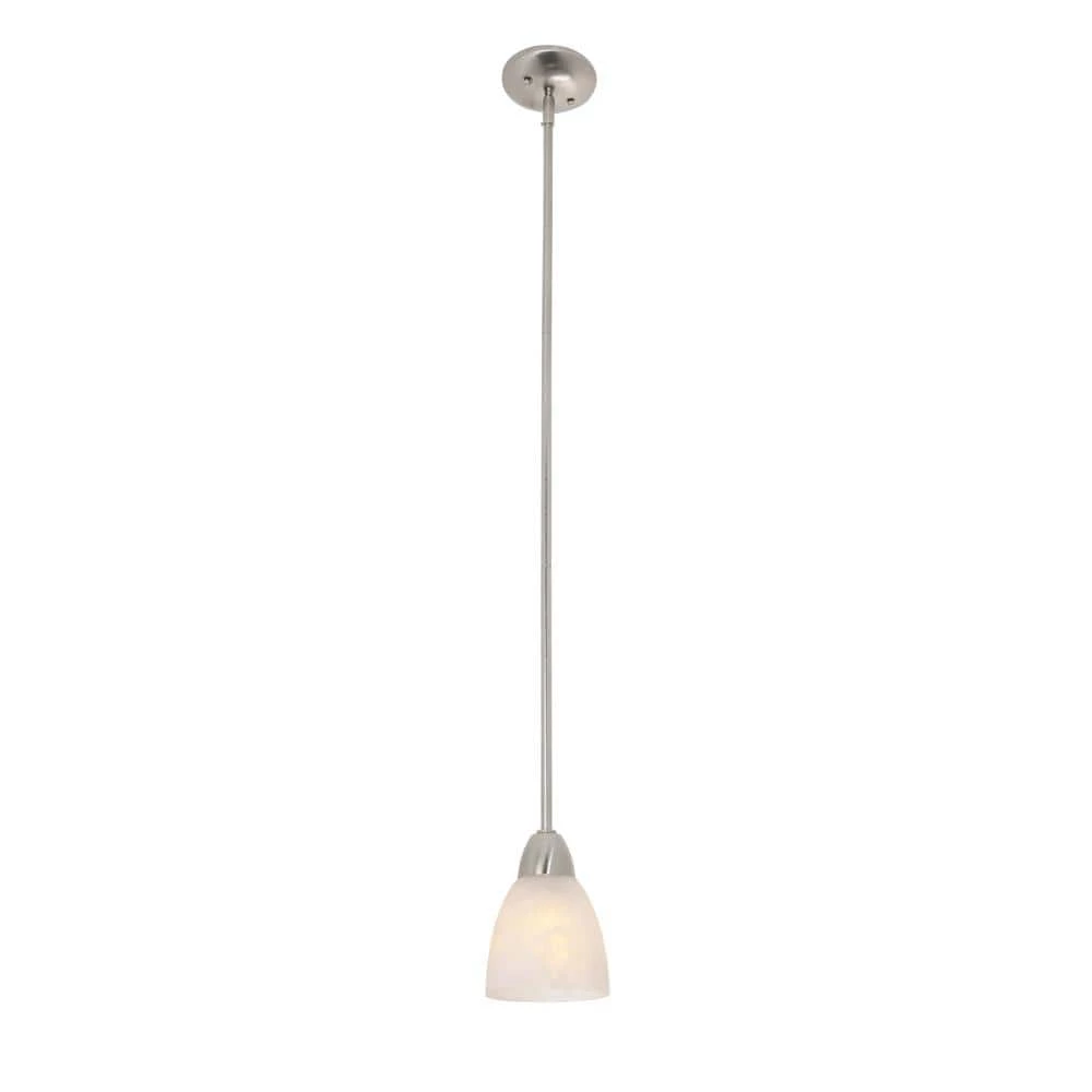 Torino 1-Light Brushed Nickel Mini Pendant by Designers Fountain 6 Torino 1-Light Brushed Nickel Mini Pendant by Designers Fountain - Image 4