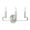 20 in. Summit 3-Light Brushed Nickel Modern Bathroom Vanity Light by Designers Fountain -Designers Fountain Shop brushed nickel designers fountain vanity lighting d269c 3b bn 64 1000