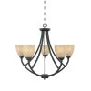 Tackwood 5-Light Burnished Bronze Hanging Chandelier by Designers Fountain -Designers Fountain Shop burnished bronze designers fountain chandeliers 82985 bnb 64 1000