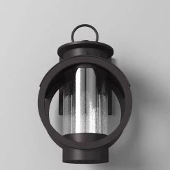 Arbor 12 in. Burnished Bronze LED Outdoor Wall Lamp with Clear Glass Shade by Designers Fountain -Designers Fountain Shop burnished bronze designers fountain outdoor sconces led32811 bnb fa 1000