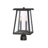 Calderwood 16.5 in. Burnished Bronze 2-Light Outdoor Post Lamp with Clear Glass Shade by Designers Fountain -Designers Fountain Shop burnished bronze designers fountain post lanterns 22636 bnb 64 1000