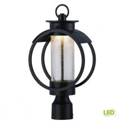 Arbor 17 in. Burnished Bronze LED Outdoor Post Lamp with Clear Glass Shade by Designers Fountain -Designers Fountain Shop burnished bronze designers fountain post lanterns led32826 bnb a0 1000