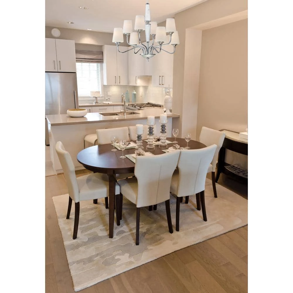 Lusso 8-Light Chrome Interior Chandelier by Designers Fountain 4 Lusso 8-Light Chrome Interior Chandelier by Designers Fountain - Image 2