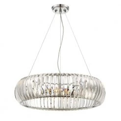 Allure 4-Light Chrome Pendant by Designers Fountain