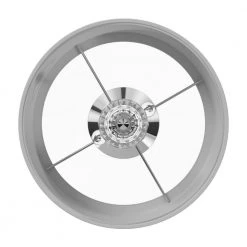 15.75 in. Palatial 3-Light Chrome Interior Incandescent Ceiling Light Semi Flush Mount by Designers Fountain -Designers Fountain Shop chrome designers fountain flush mount lights 84211 ch 4f 1000