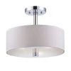 13 in. Cordova 3-Light Chrome Interior Incandescent Ceiling Light Semi Flush Mount by Designers Fountain -Designers Fountain Shop chrome designers fountain flush mount lights 84511 ch 64 1000