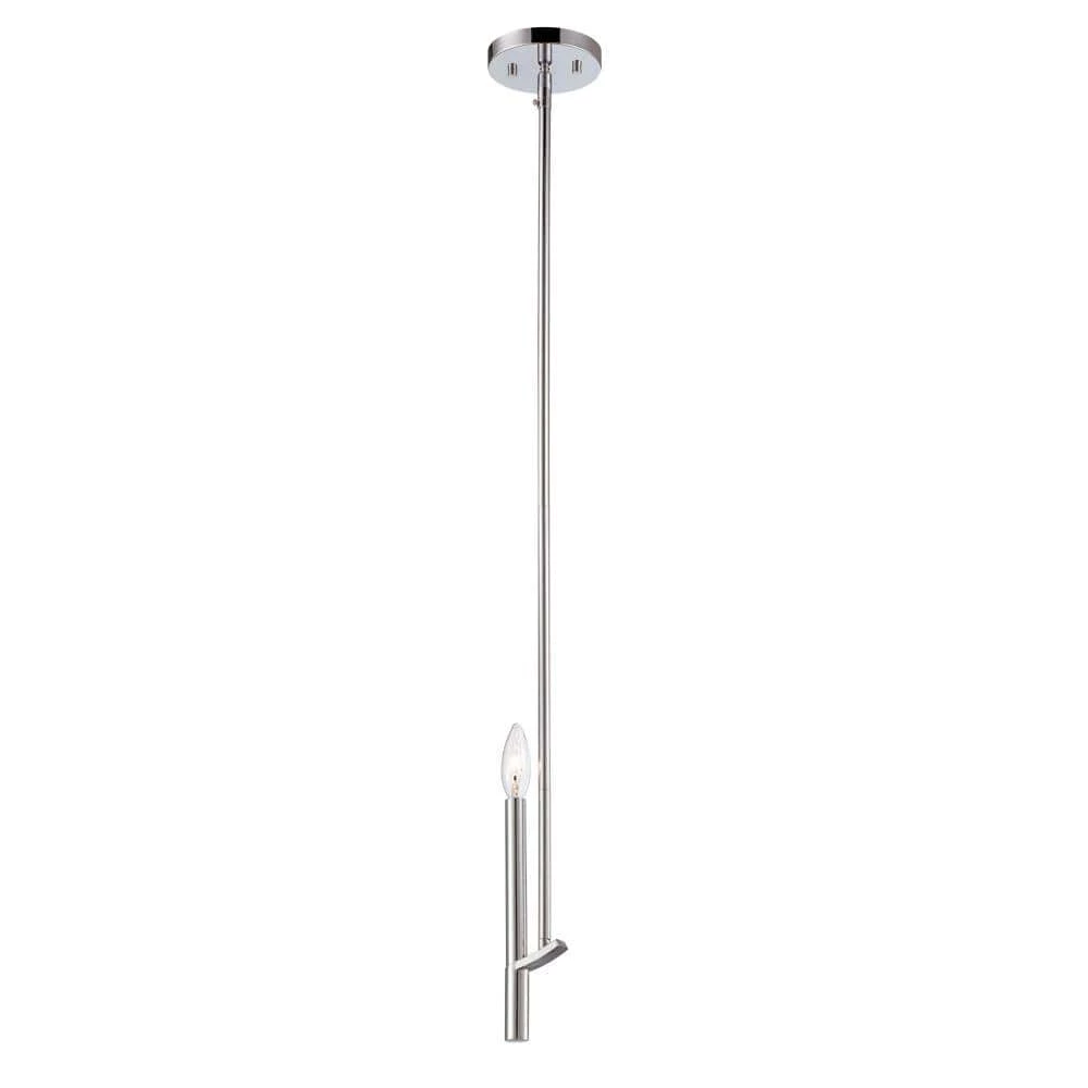 Cordova 1-Light Chrome Interior Incandescent Mini Pendant by Designers Fountain 3 Cordova 1-Light Chrome Interior Incandescent Mini Pendant by Designers Fountain