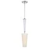 Lusso 1-Light Chrome Interior Mini-Pendant by Designers Fountain -Designers Fountain Shop chrome designers fountain pendant lights 88730 ch 64 1000