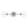 24 in. Welton 3-Light Chrome Retro Modern Bathroom Vanity Light with Clear Glass Shades by Designers Fountain -Designers Fountain Shop chrome designers fountain vanity lighting 92003 ch 64 1000