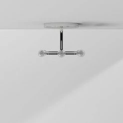 5.75 in. Jessa 3-Light Chrome Modern Wall Mount Sconce Light by Designers Fountain -Designers Fountain Shop chrome designers fountain vanity lighting 93203 ch 44 1000