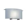 14.25 in. Moderne 1-Light Chrome Contemporary Wall Mount Sconce Light with Frosted Glass Shade by Designers Fountain -Designers Fountain Shop chrome designers fountain wall sconces 6040 ch 64 1000