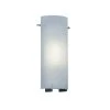 7.75 in. Moderne 1-Light Chrome Contemporary Wall Mount Sconce Light with Frosted Glass Shade by Designers Fountain 2 7.75 in. Moderne 1-Light Chrome Contemporary Wall Mount Sconce Light with Frosted Glass Shade by Designers Fountain -Designers Fountain Shop chrome designers fountain wall sconces 6041 ch 64 1000
