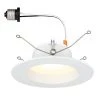 5 in. and 6 in. White 5000K Integrated LED High Lumen Recessed Can Light Trim by Designers Fountain -Designers Fountain Shop designers fountain recessed lighting trims rb6whwh9t1450 64 1000