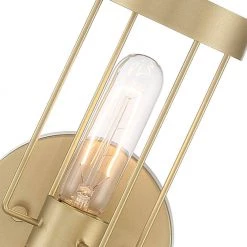 Tafo 9.5 in. 1-Light Golden Mist Wall Sconce by Designers Fountain -Designers Fountain Shop golden mist designers fountain vanity lighting d273m ws gm 1f 1000