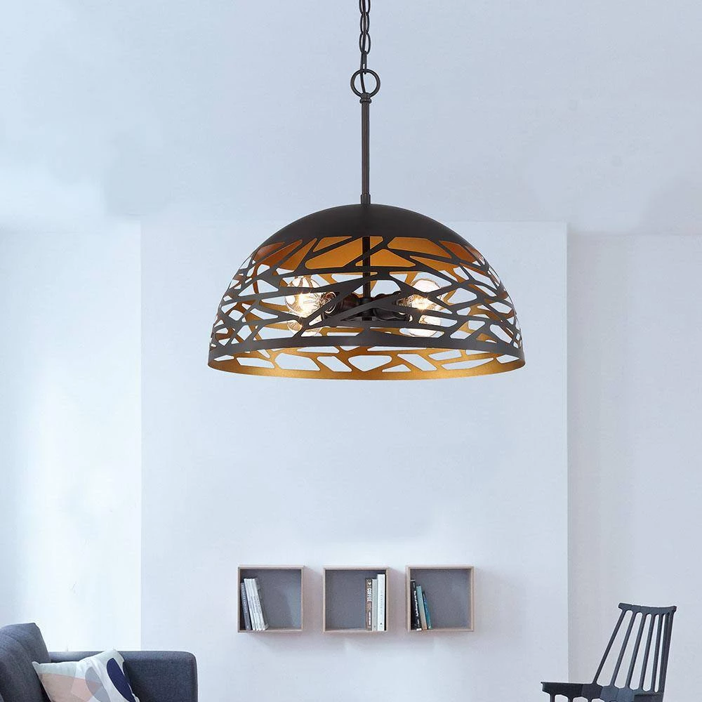 Nalu 4-Light Kukui Bronze Hanging Pendant by Designers Fountain 5 Nalu 4-Light Kukui Bronze Hanging Pendant by Designers Fountain - Image 3