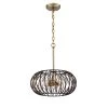 Kala 3-Light Makamae Hanging Pendant by Designers Fountain -Designers Fountain Shop makamae painted designers fountain chandeliers 3540 316 64 1000