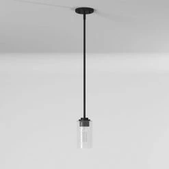 Logan 1-Light Matte Black Mini Pendant by Designers Fountain 13 Logan 1-Light Matte Black Mini Pendant by Designers Fountain -Designers Fountain Shop matte black designers fountain chandeliers 96430 mb 4f 1000