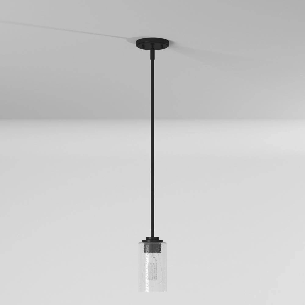 Logan 1-Light Matte Black Mini Pendant by Designers Fountain 4 Logan 1-Light Matte Black Mini Pendant by Designers Fountain - Image 2