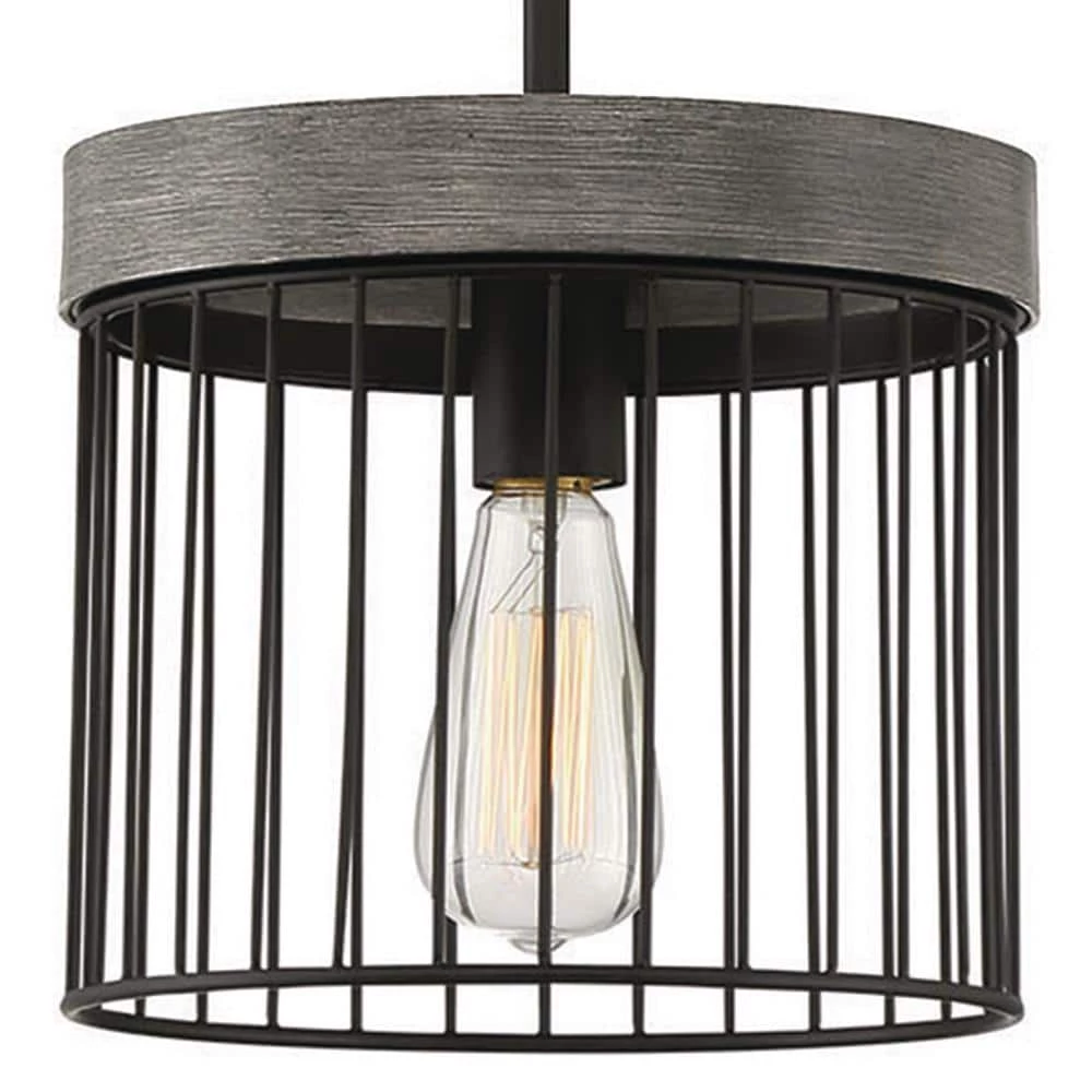 Aster 1-Light Matte Black Pendant by Designers Fountain 5 Aster 1-Light Matte Black Pendant by Designers Fountain - Image 3