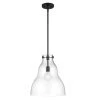 Lakeview 1-Light Matte Black Shaded Pendant Light by Designers Fountain 1 Lakeview 1-Light Matte Black Shaded Pendant Light by Designers Fountain -Designers Fountain Shop matte black designers fountain chandeliers d229m 14p mb 64 1000