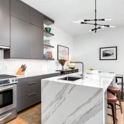 Louise 6-Lights Matte Black Island Pendant by Designers Fountain -Designers Fountain Shop matte black designers fountain chandeliers d231m is mb c3 1000